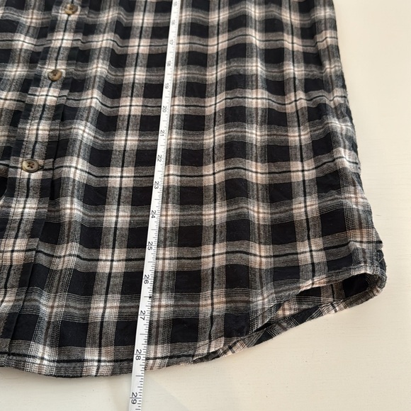 Banana Republic Men’s Plaid Flannel Button Down Sirt Size M - Picture 7 of 7